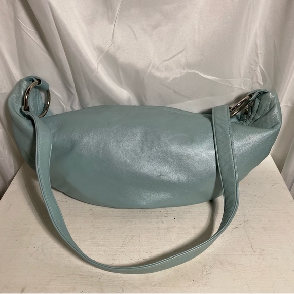 J.J. WINTERS Leather Slouchy Hobo Shoulder/Crossbody bag - Picture 4 of 7